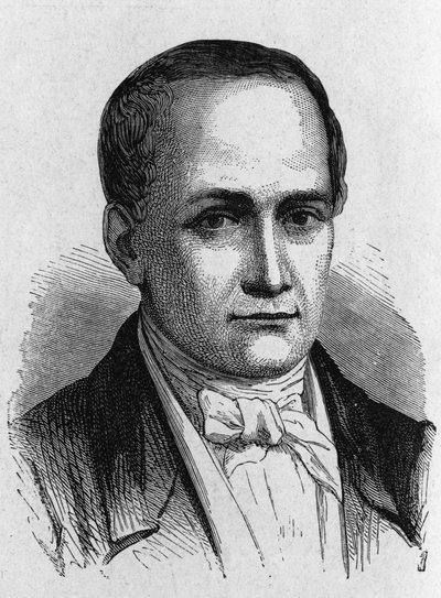 Nicéphore Niepce (1765-1833), ranskalainen keksijä, valokuvauksen pioneeri - teoksessa "Album de la Science; maineikkaat tiedemiehet; Suuria löytöjä””” 1896. tekijältä French School