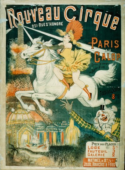 Uusi sirkus, 1889 tekijältä French School