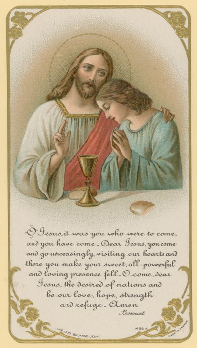 Oi Jeesus, sinä piti tulla ja sinä olet tullut tekijältä French School