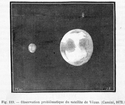 Ongelmallinen havainto Venuksen satelliitista (Cassini tekijältä French School