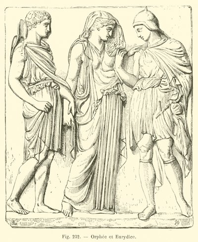 Orphee et Eurydice (kaiverrus) tekijältä French School