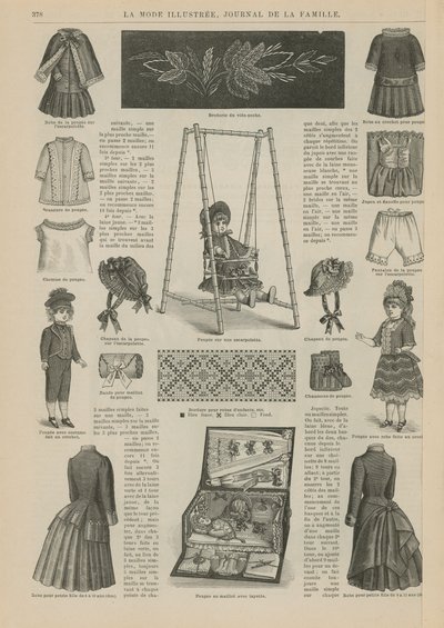 Sivu La Mode Illustreelta tekijältä French School