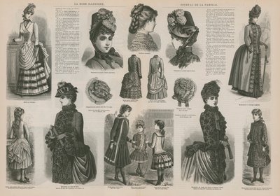 Sivu La Mode Illustreelta tekijältä French School
