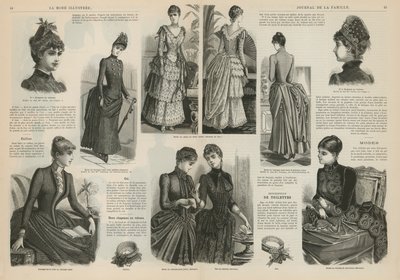 Sivu La Mode Illustreelta tekijältä French School