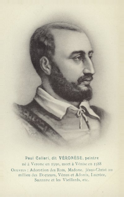 Paolo Veronese, italialainen taidemaalari (litografia) tekijältä French School