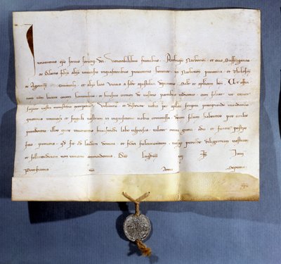 Paavi Innocentius IV:n (k.1254) paavin bulla albigeneja vastaan tekijältä French School