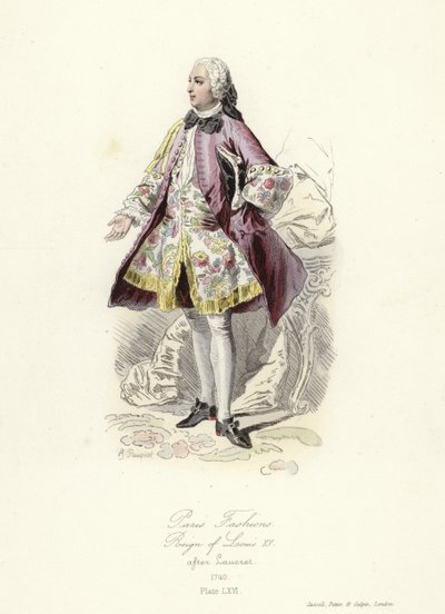 Pariisin muoti, Ludvig XV:n hallituskausi tekijältä French School