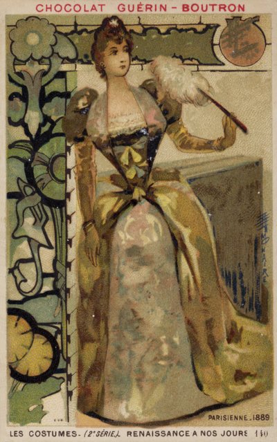Pariisilainen muoti, 1889 tekijältä French School