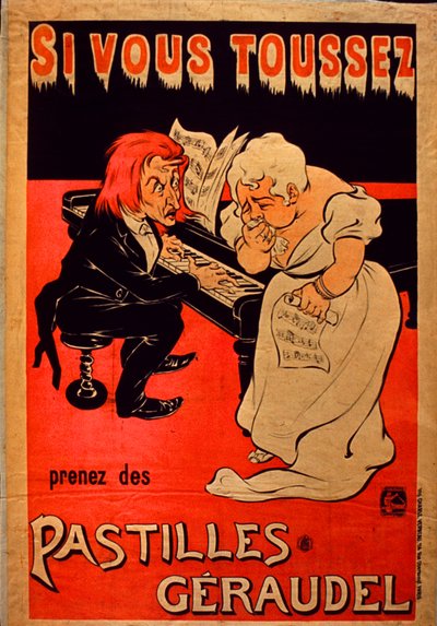Geradel Pastilles -juliste tekijältä French School