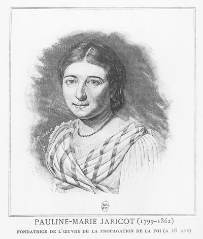 Pauline Jaricot (kaiverrus) tekijältä French School
