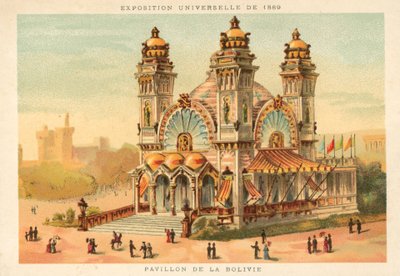 Bolivian paviljonki, maailmanlaajuinen näyttely 1889, Pariisi tekijältä French School