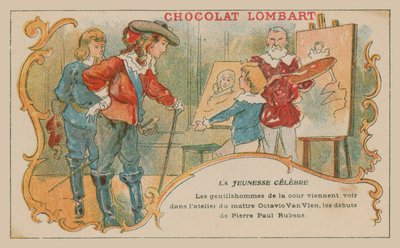 Peter Paul Rubens, flaamilainen barokkimaalari, poikana tekijältä French School
