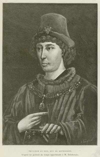Philippe Le Bon, Burgundin herttua (kaiverrus) tekijältä French School