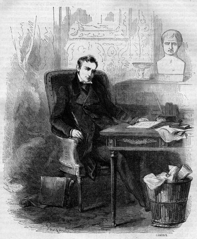 Philippe Paul (Philip-Paul) de Segur (1780-1873), ranskalainen diplomaatti ja historioitsija, kirjoittanut Venäjän kampanjan. Kaiverrus vuodelta 1856. tekijältä French School