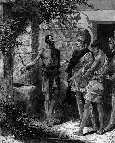 Phocion (Phokion) (402 eKr. - 318 eKr.) on ateenalainen strategia ja puhuja, joka vastaanottaa Aleksanteri Suuren lähettiläitä Arbellesin voiton jälkeen. tekijältä French School