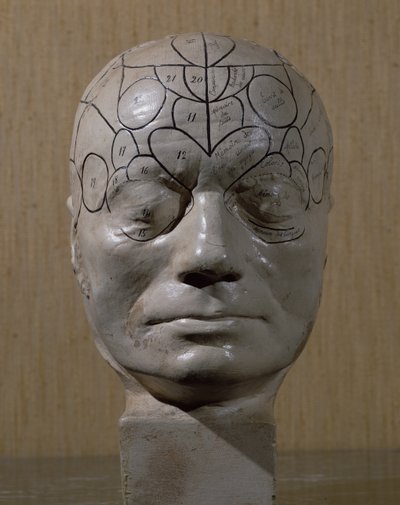 Frenologinen pää, Jean Martin Charcot (keraaminen) tekijältä French School
