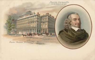 Pierre Corneille (väri litho) tekijältä French School