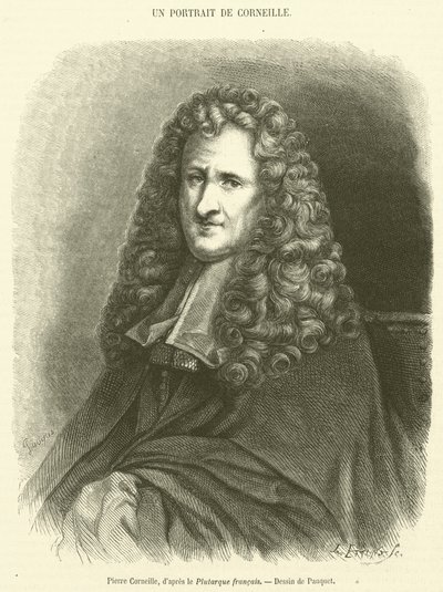 Pierre Corneille (kaiverrus) tekijältä French School