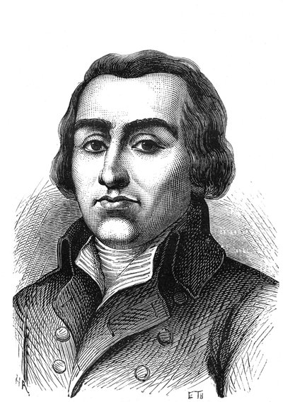 Pierre Joseph CAMBON (1756-1820), kanvas-neuvottelija ja kansankongressin edustaja - Kaiverrus 1864 tekijältä French School