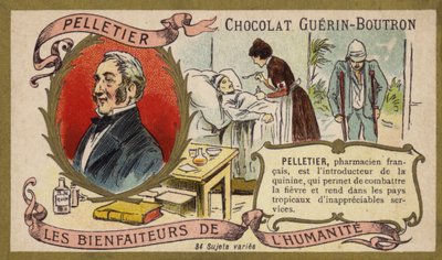 Pierre Joseph Pelletier, ranskalainen kemisti (chromolitho) tekijältä French School