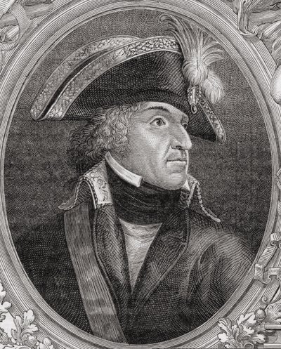 Pierre de Ruel (1752-1821) Marquis de Beurnonville, Louis Blancin (1811-82) teoksesta "Histoire de la Revolution Francaise", Pannemakerin (s.1822) kaiverrus 1847-62 tekijältä French School
