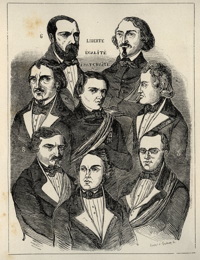 Kylttivaalit 1848 - Ranskan tasavallan poliitikot tekijältä French School