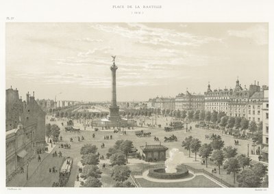 Place de la Bastille, 1878 tekijältä French School