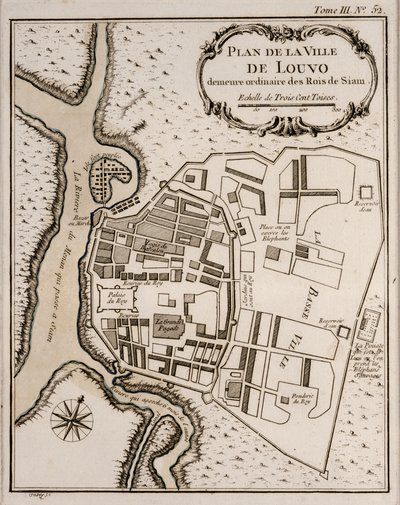 Lopburin suunnitelma, 1751 tekijältä French School