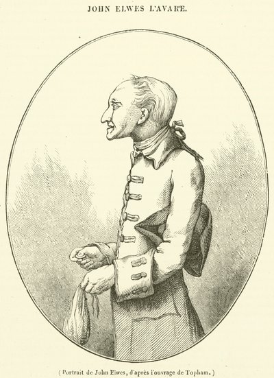 John Elwesin muotokuva (kaiverrus) tekijältä French School