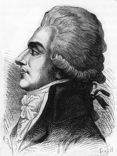 Muotokuva Aleksanteri Kreivi Lamethista (1760-1829), ranskalainen kenraali ja poliitikko Ranskan vallankumouksen aikana. tekijältä French School