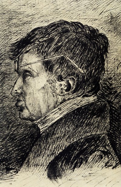 Andre-Marie Amperen muotokuva tekijältä French School