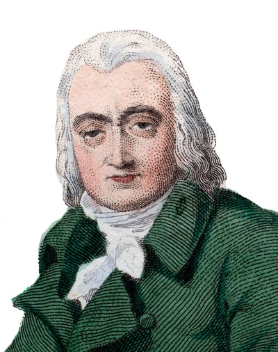 Ranskalaisen säveltäjän Andre Ernest Modeste Gretryn (1741-1813) muotokuva. tekijältä French School