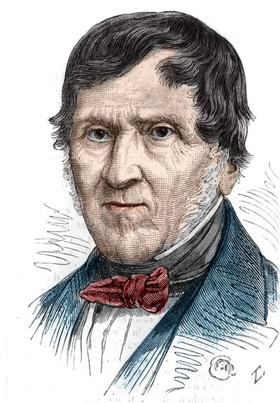 Antoine Becquerelin (1888-1878), ranskalaisen fyysikon muotokuva. Kaiverrus "" Le Monde Illustré" -julkaisussa nro 1086, 2. helmikuuta tekijältä French School