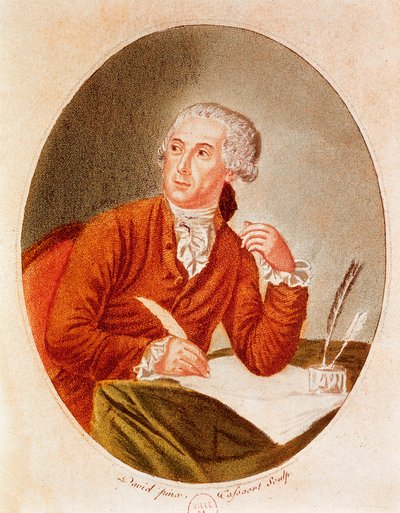 Antoine Laurent Lavoisierin (1743-1794) muotokuva tekijältä French School