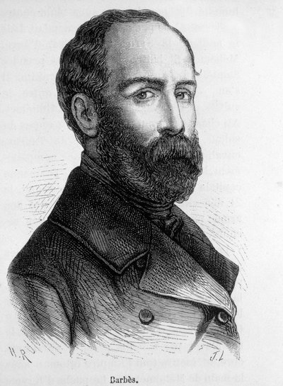 Armand Barbesin muotokuva, Ranskan vallankumouksellinen (1809-1870). tekijältä French School