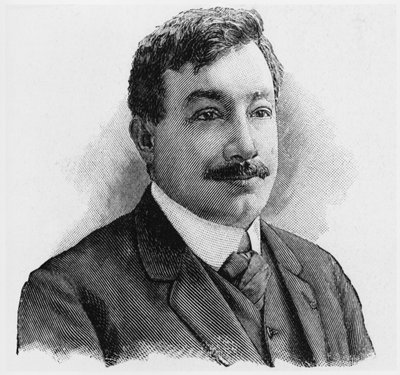 Benjamin Rabierin muotokuva, 1900-luvun alku tekijältä French School