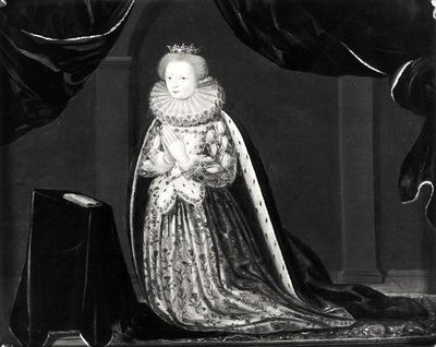 Guisen herttuatar Katariina Cleves (1417-1479) muotokuva tekijältä French School