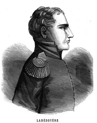Charles Angelique Francois Huchet de La Bedoyeren muotokuva (Labedoyere tekijältä French School
