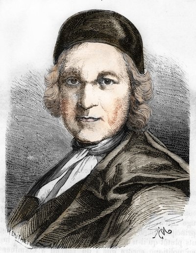 Charles de Saint evremondin muotokuva tekijältä French School