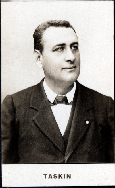 Muotokuva Emile Alexandre Taskinista (1853-1897), ranskalaisesta oopperabaritonista tekijältä French School