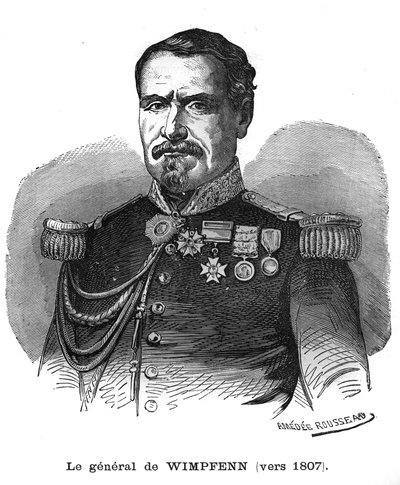 Paroni Emmanuel Felix von Wimpffenin muotokuva (Wimpfenn tekijältä French School