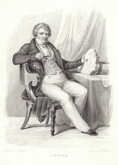 George Cuvierin muotokuva tekijältä French School