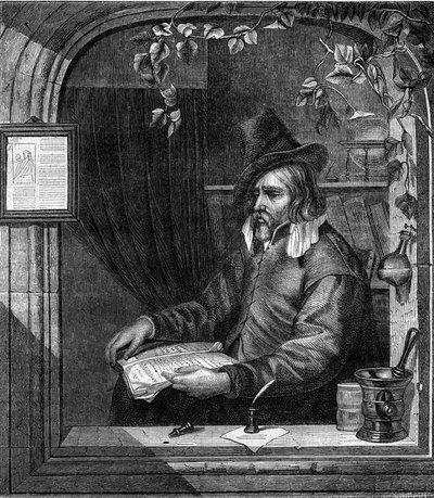 Muotokuva Giulio Genoinosta (Genovino), joka osallistui Tommaso Aniello, dit Masaniello (1622-1647) kanssa kapinaan espanjalaisia vastaan Napolissa vuonna 1647. Kaiverrus vuodelta 1852. tekijältä French School