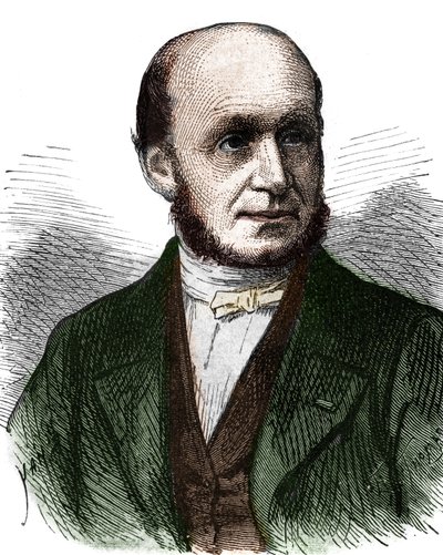 Guillaume Benjamin Duchenne de Boulognen (1806 - 1875), ranskalaisen lääkärin muotokuva - Album de la Science; maineikkaat tutkijat; Suuria löytöjä””” 1896. tekijältä French School