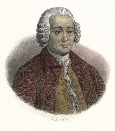Guillaume Chretienin (Guillaume-Chretien) muotokuva: Lamoignon de Malesherbes (1721-1794), ranskalainen tuomari. "" Hyödyllisten miesten muotokuvia"" tekijältä French School
