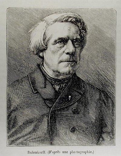 Heinrich Daniel Ruhmkorffin (1803-77) muotokuva tekijältä French School