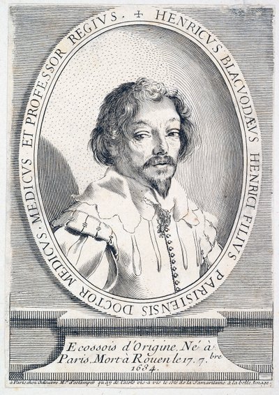 Henry Blackwoodin muotokuva, kuoli 1634, pub. 1755-65 kaiverrus, 1755. tekijältä French School