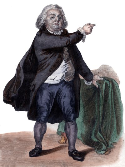 Honore Gabriel Riquetin muotokuva, kreivi de Mirabeau (1749-1791), ranskalainen poliitikko ja vallankumouksellinen. tekijältä French School