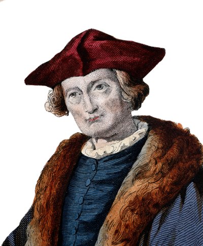 Pariisin parlamentin puheenjohtajan Jacques Auguste de Thoun (Thuanus) (1553-1617) muotokuva. tekijältä French School