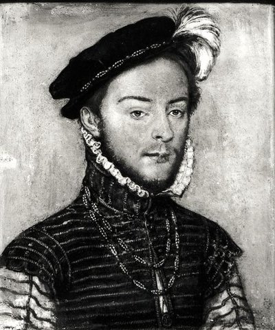 Nemoursin herttua Jacques de Savoien (1531-85) muotokuva, n. 1565 tekijältä French School